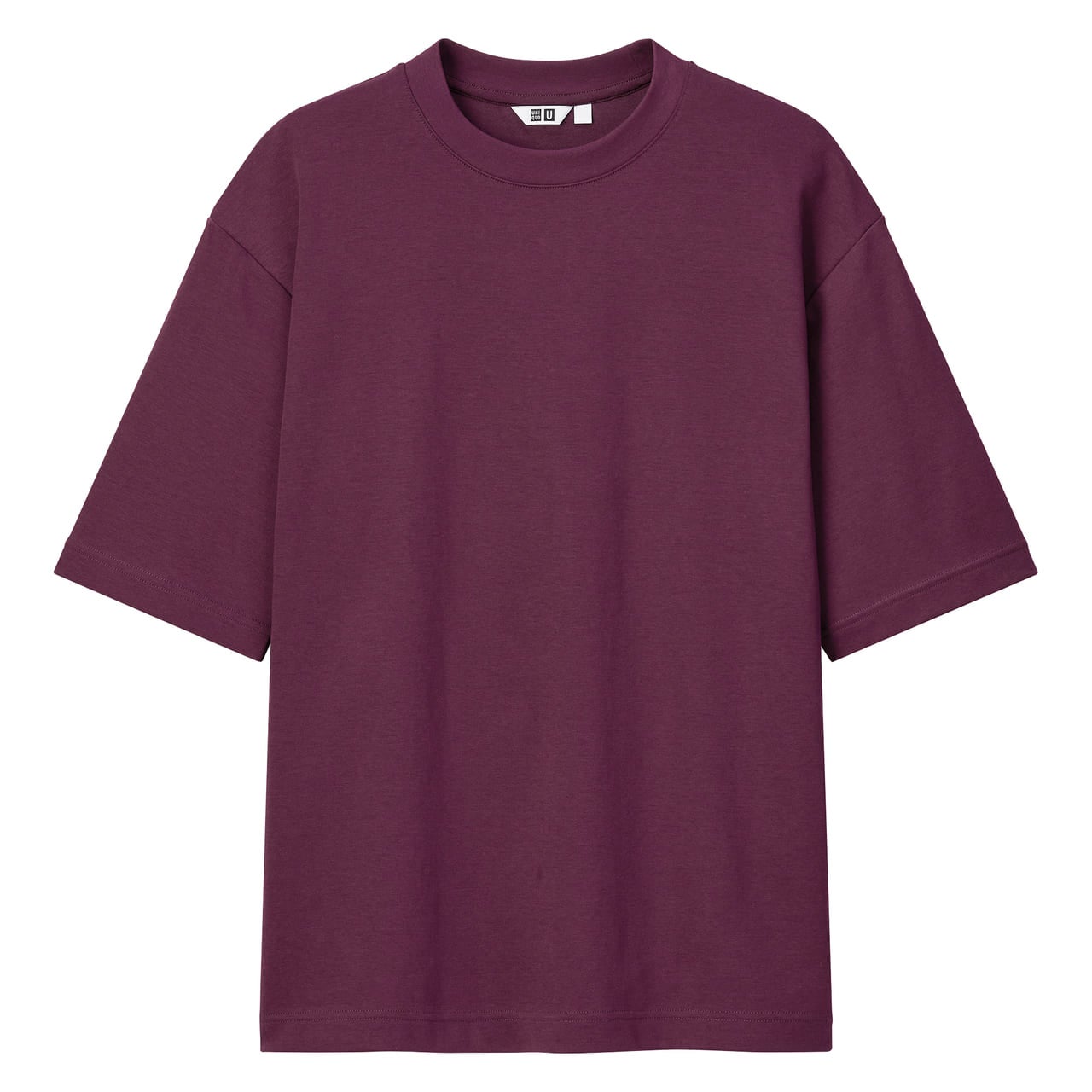 ユニクロ ユー（Uniqlo U）のエアリズムコットンオーバーサイズTシャツ（5分袖） ¥1,990