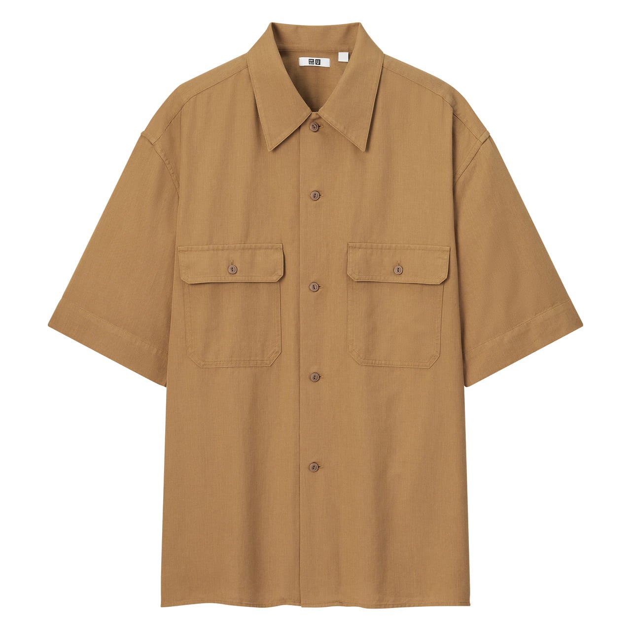 ユニクロ ユー（Uniqlo U）のオーバーサイズワークシャツ(半袖) ¥3,990