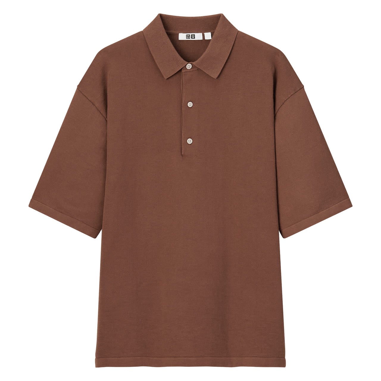 ユニクロ ユー（Uniqlo U）のニットポロシャツ（半袖） ¥2,990