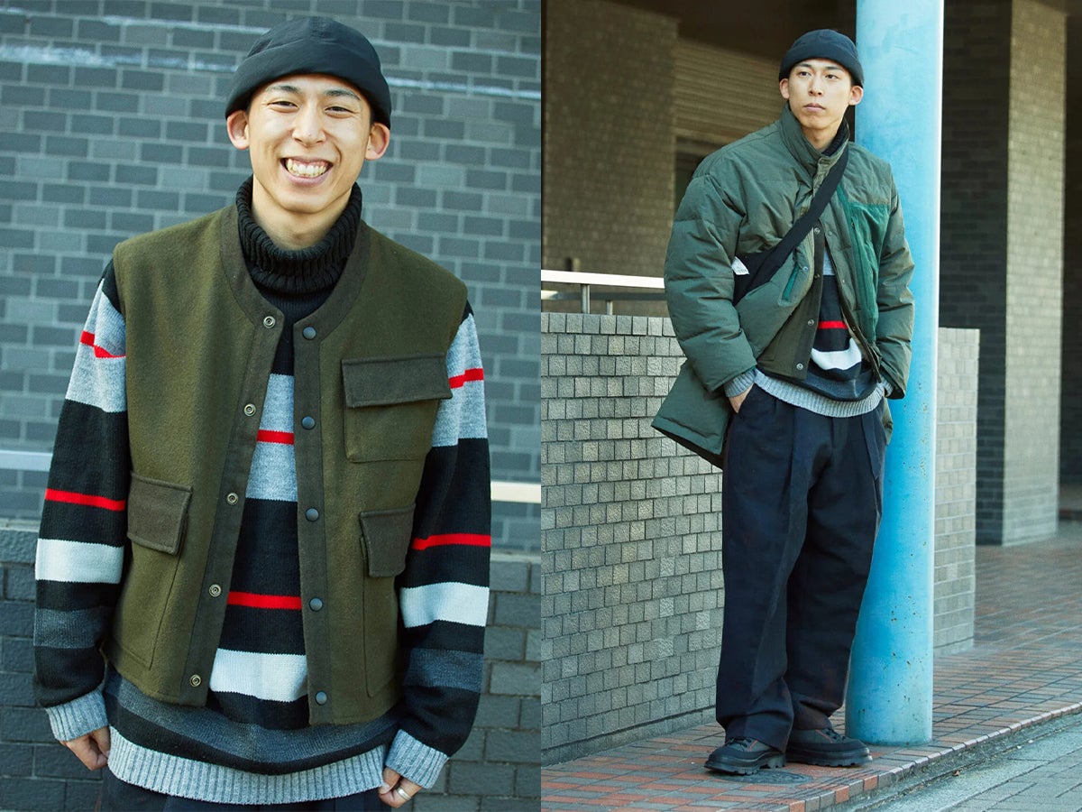 【３選】脱マンネリに柄トップスがこんなに使える！芸人・どんぐりたけしさんの着こなしに学ぶ正解レイヤード術！