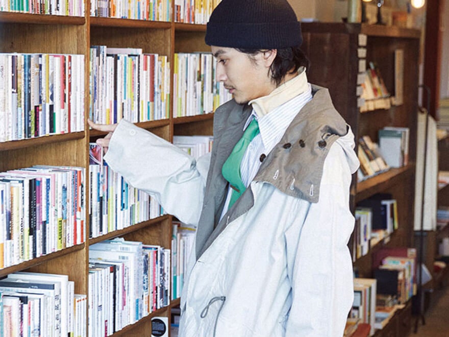 渡邊圭祐とカルチャーな服 [BOOK編]「タイドアップして本屋に来たら」