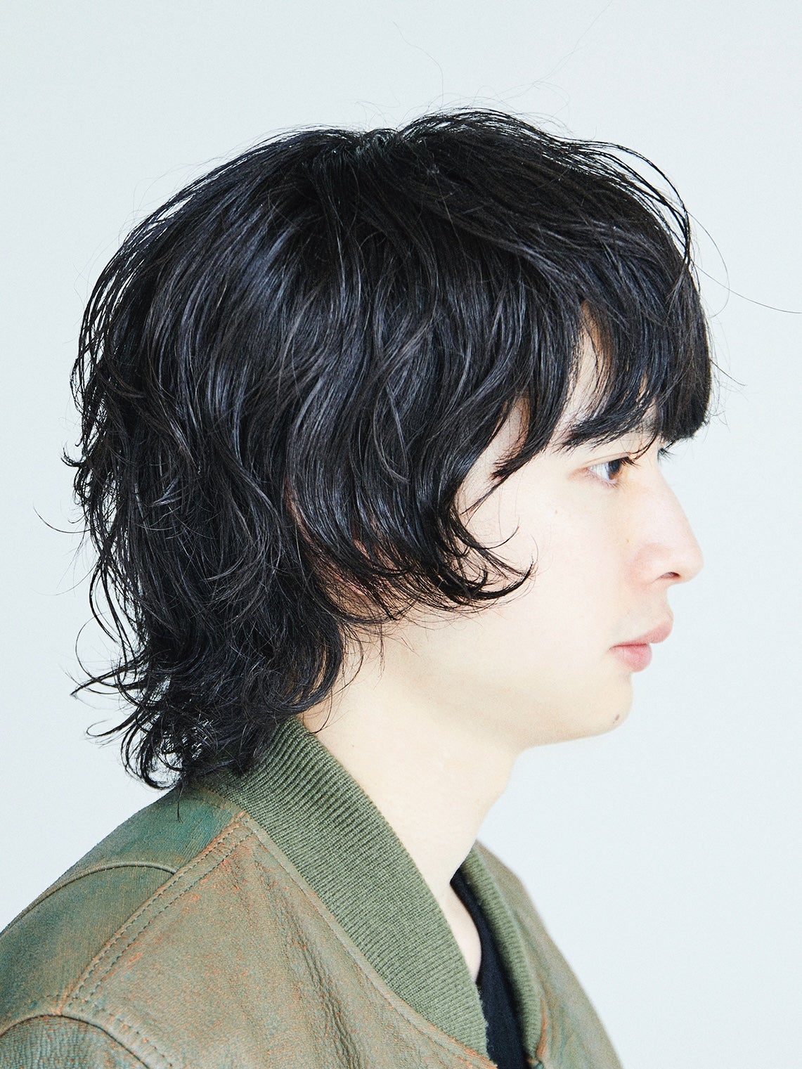 メンズヘア　東京最旬ヘアカタログ　マッシュウルフ　５