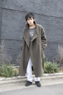 [稲井 孝太朗] 「ルメールのコートはパターンがさすがの美しさ。ルーズなコーデを上品に格上げしてくれる」【メンズノンノモデルの私服スナップ】
