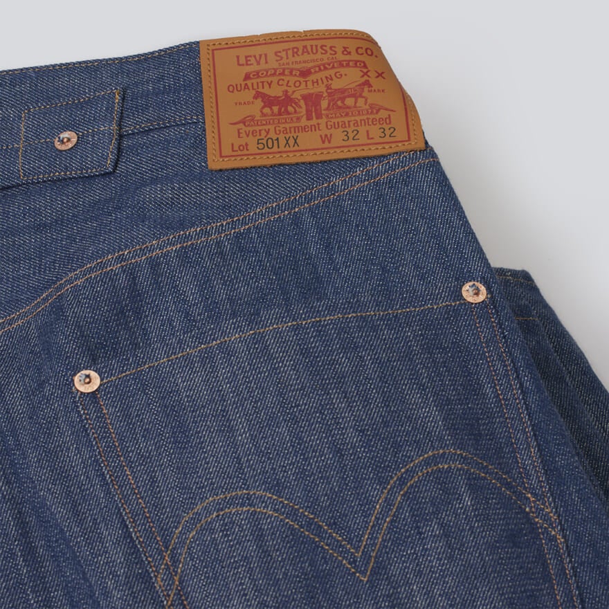 W36 世界501本限定LEVI'S WHITE OAK 1901 501xx-