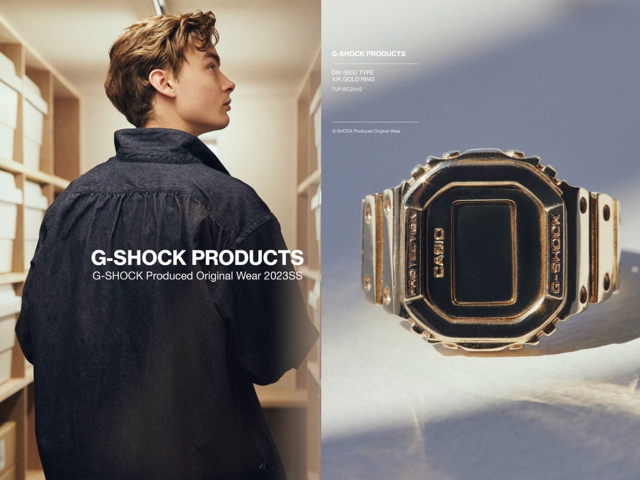 ビームス」が手掛ける「G-SHOCK PRODUCTS」の春の最新作！40周年記念の