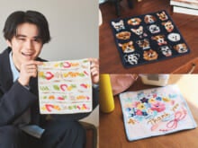 鈴鹿央士がキミに届ける！　 気分が上がるギフトに「ラブラリー バイ フェイラー」のハンカチを
