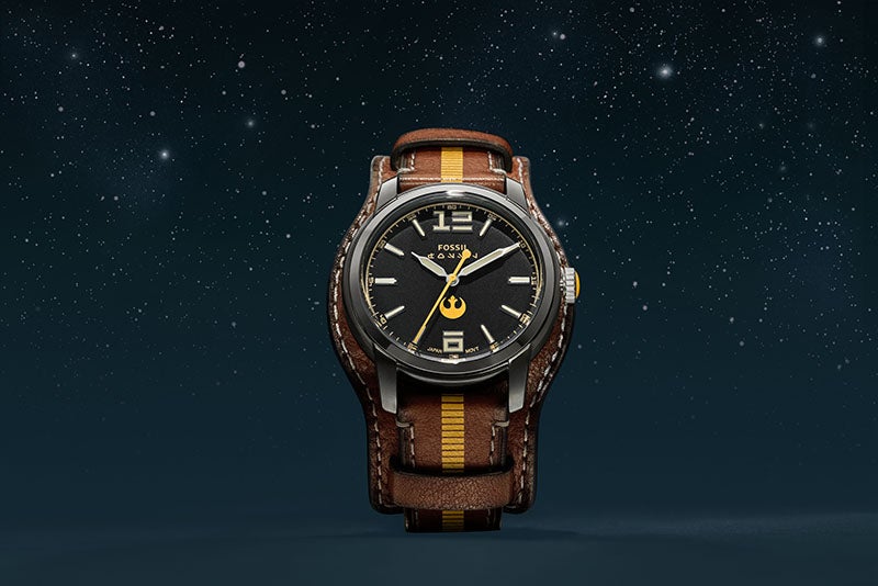 FOSSIL×STAR WARS　フォッシルとスター・ウォーズのコラボウォッチ、ハン・ソロモデル1