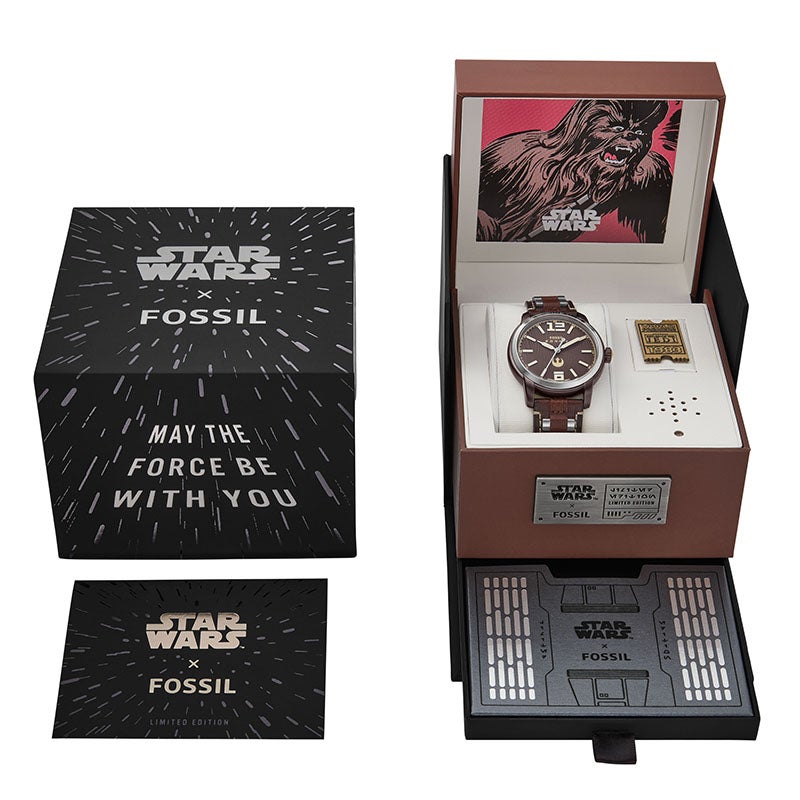 FOSSIL×STAR WARS　フォッシルとスター・ウォーズのコラボウォッチ、チューバッカモデル6