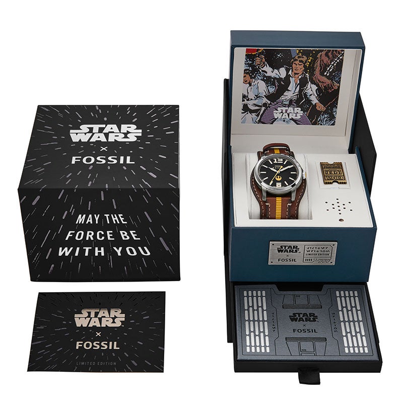 FOSSIL×STAR WARS　フォッシルとスター・ウォーズのコラボウォッチ、ハン・ソロモデル7