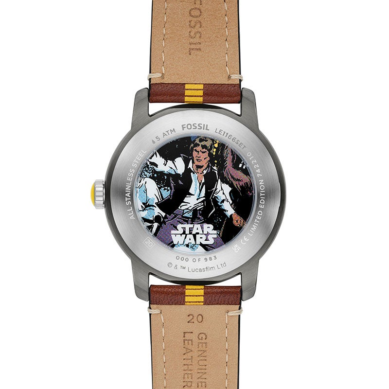 FOSSIL×STAR WARS　フォッシルとスター・ウォーズのコラボウォッチ、ハン・ソロモデル3