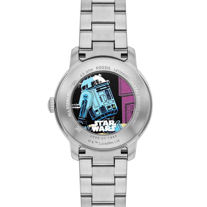 FOSSIL×STAR WARS　フォッシルとスター・ウォーズのコラボウォッチ、R2-D2モデル3