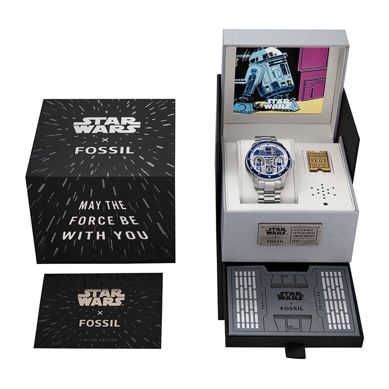 FOSSIL×STAR WARS　フォッシルとスター・ウォーズのコラボウォッチ、R2-D2モデル6