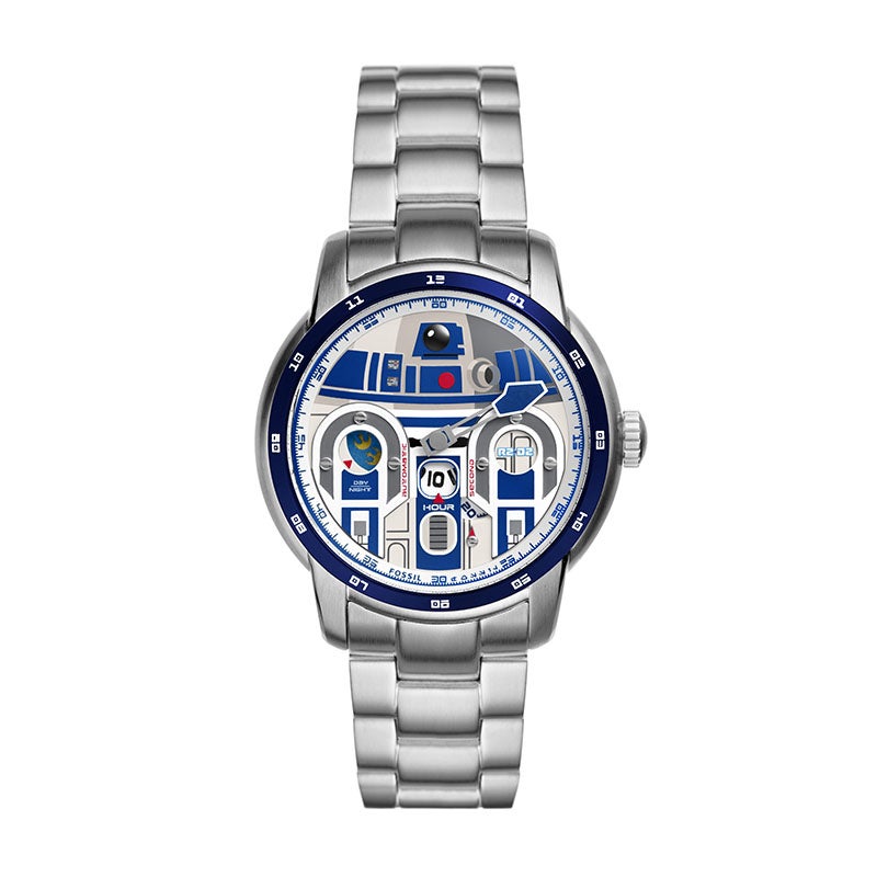 FOSSIL×STAR WARS　フォッシルとスター・ウォーズのコラボウォッチ、R2-D2モデル2