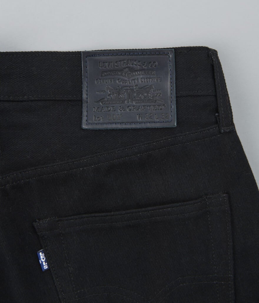 リーバイスのジーンズ 80'S 501® DIVISADERO ブラック リジッド