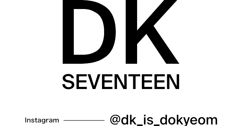 DK SEVENTEEN Instagram