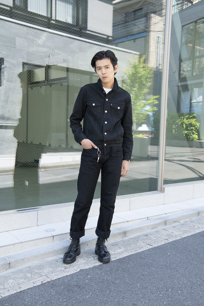 Levi'sブラックデニム