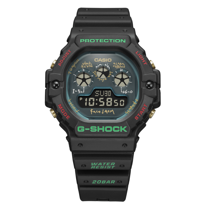 G-SHOCKとファセッタズムのコラボ時計