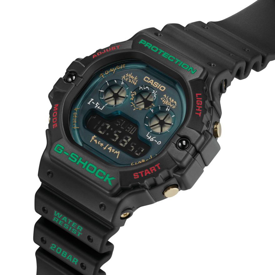 G-SHOCKとファセッタズムのコラボ時計　３