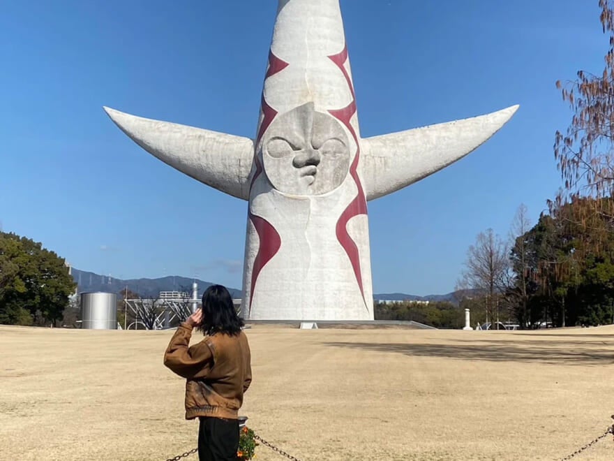 日帰りで「太陽の塔」へ［安西一真ブログ］