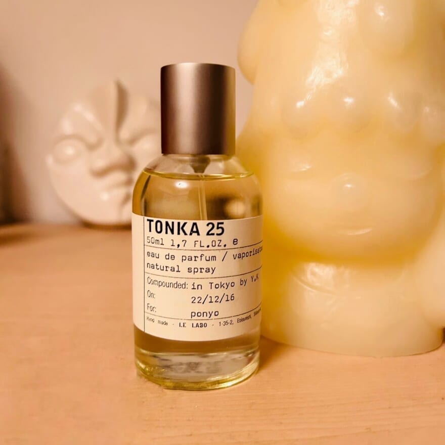LE LABOの「TONKA 25」は、甘党のわたしが最初に使ったウッディな香り