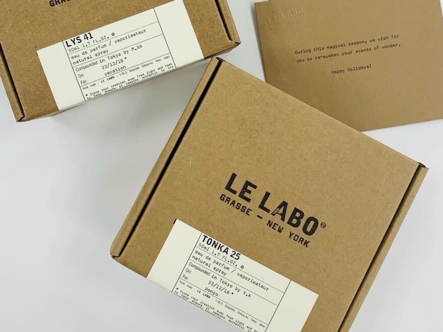 LE LABOの包装