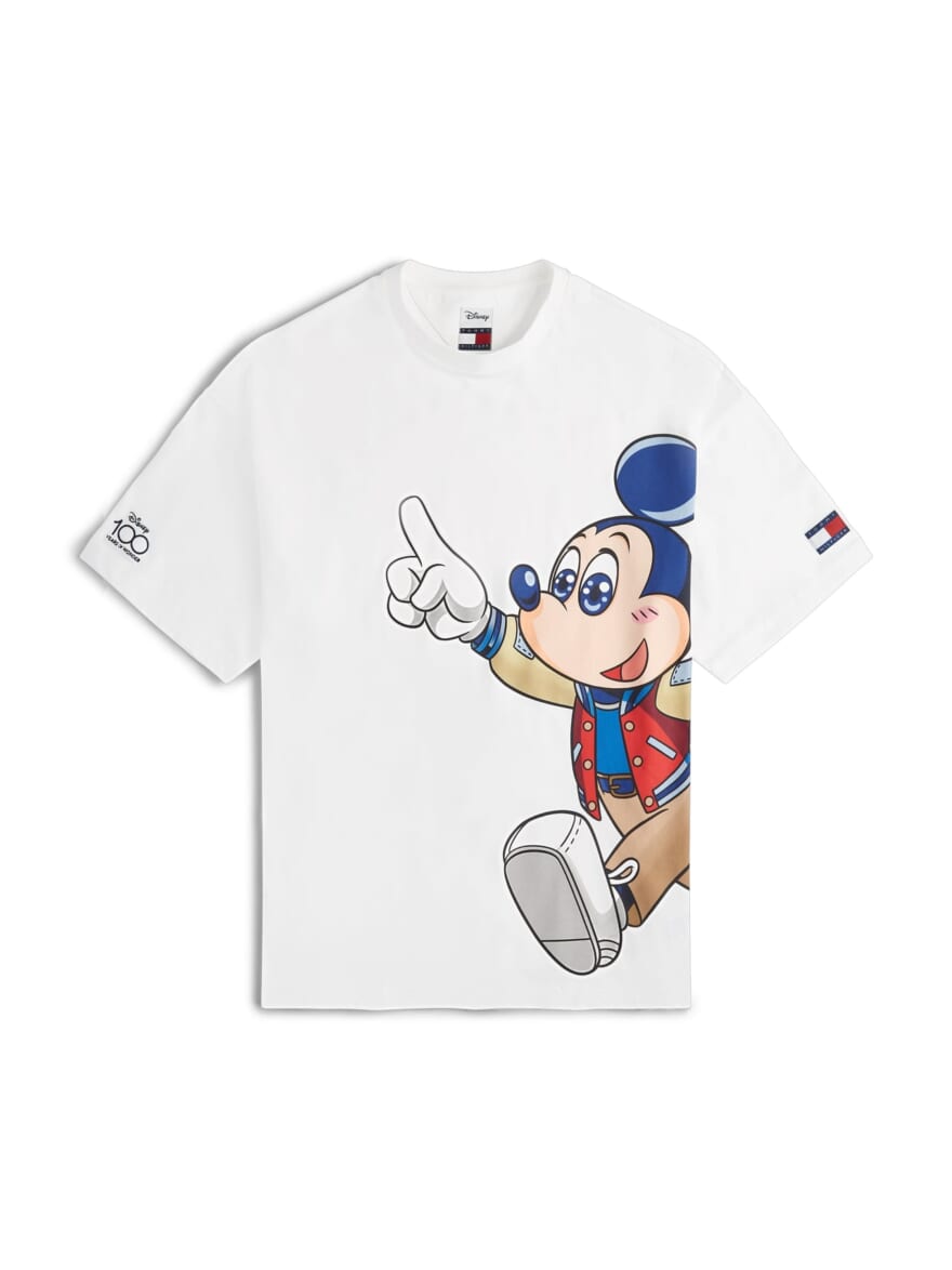 トミー ヒルフィガーとディズニーのTシャツ