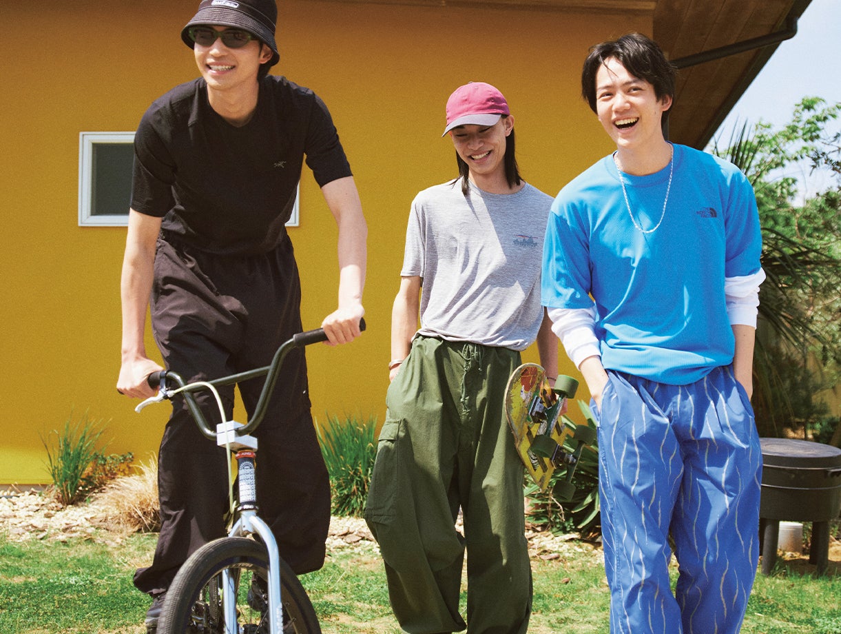 ザ・ノース・フェイス、アークテリクス、パタゴニアのワンポイントロゴT３選