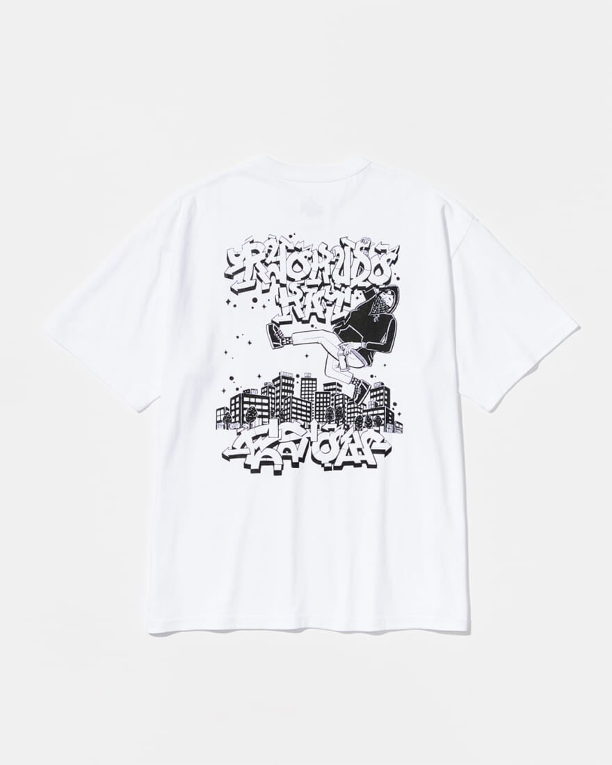 ESOW × BEAMS Tの裏　ビームスTのグラフィックTシャツ