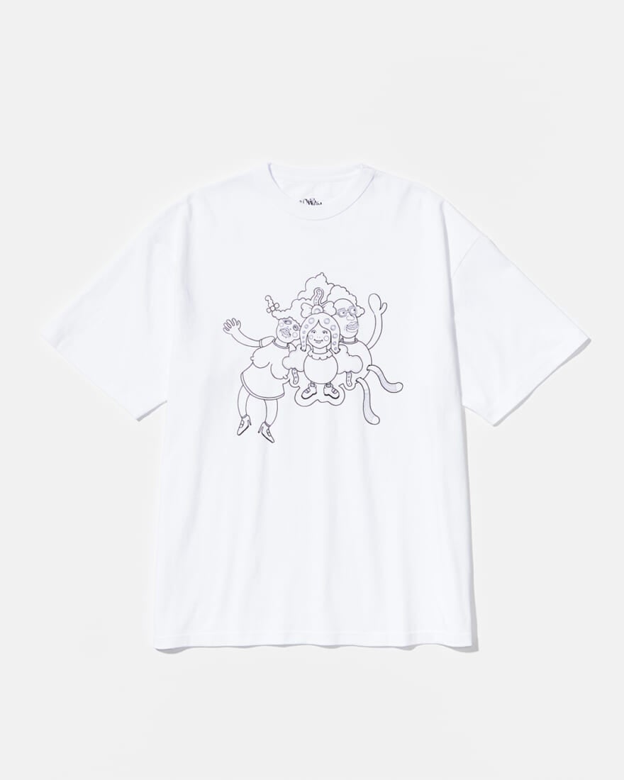 guessnyc × BEAMS T　ビームスTのグラフィックTシャツ