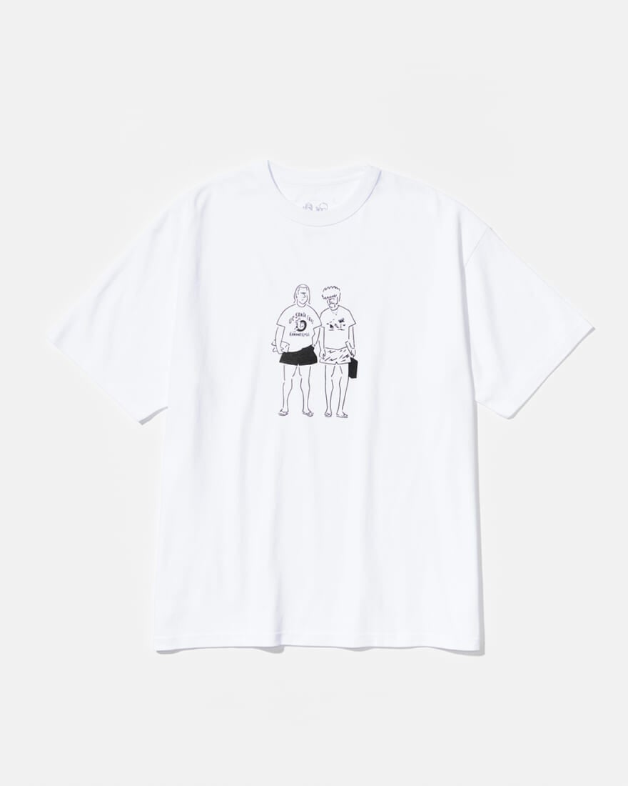 Yu Nagaba × BEAMS T　ビームスTのグラフィックTシャツ