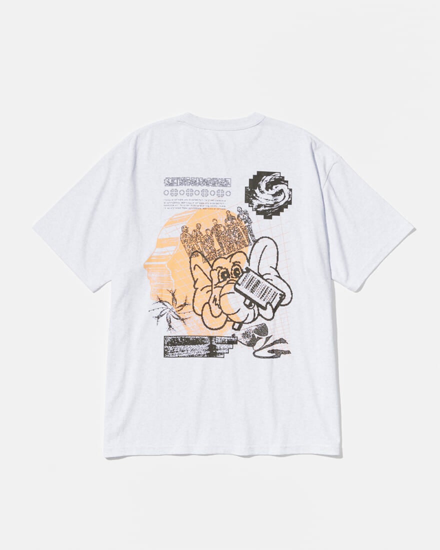 TOSHIFUMI KIUCHI × BEAMS Tの裏　ビームスTのグラフィックTシャツ