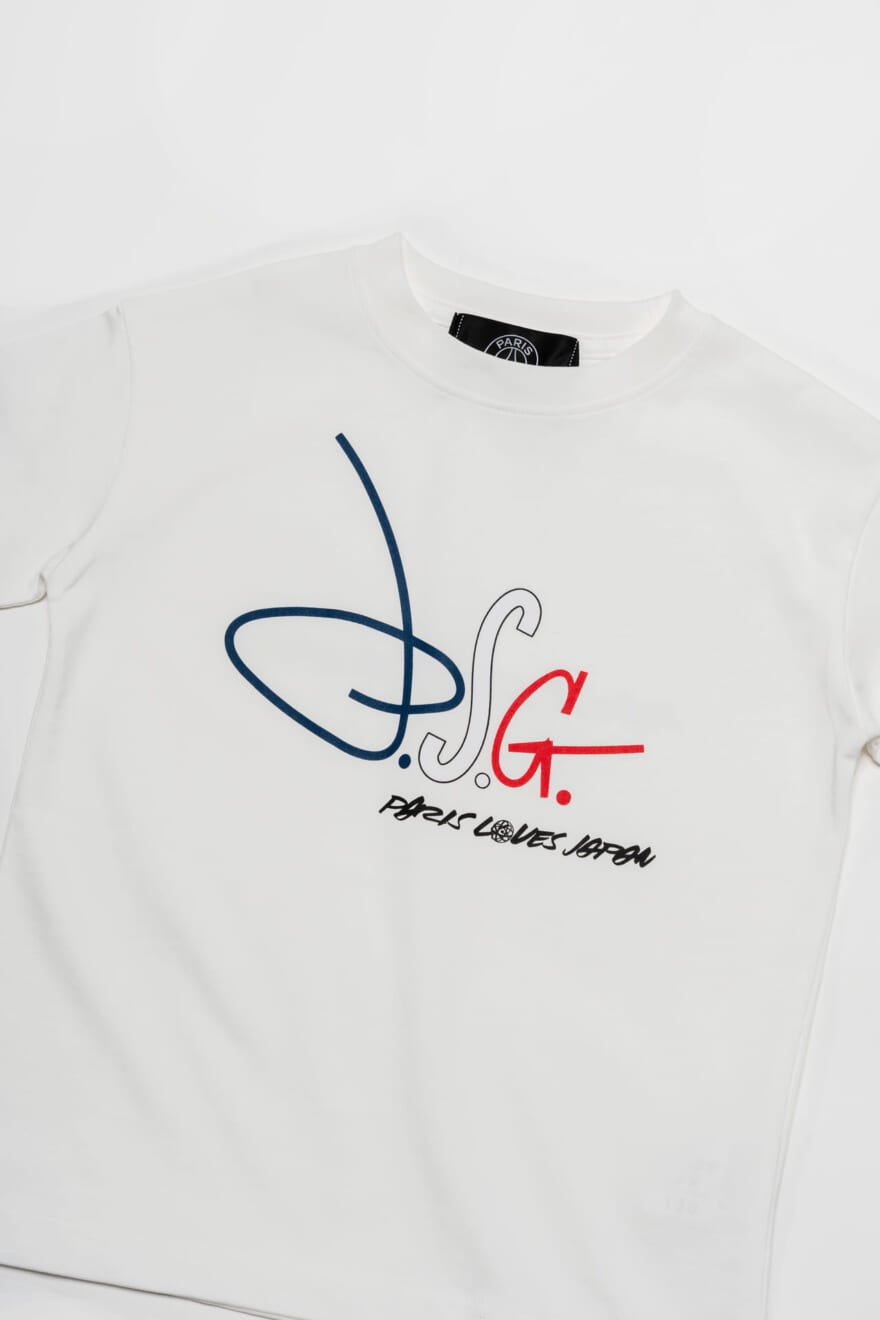 Futura X PARIS SAINT-GERMAINのコラボTシャツのプリントmのロゴ