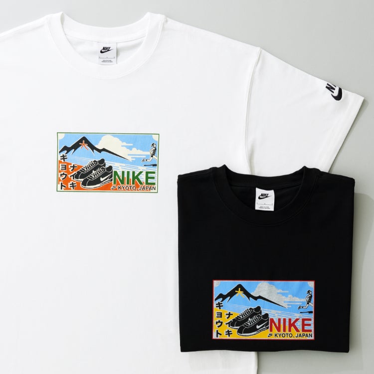 ナイキ 京都の限定Tシャツ