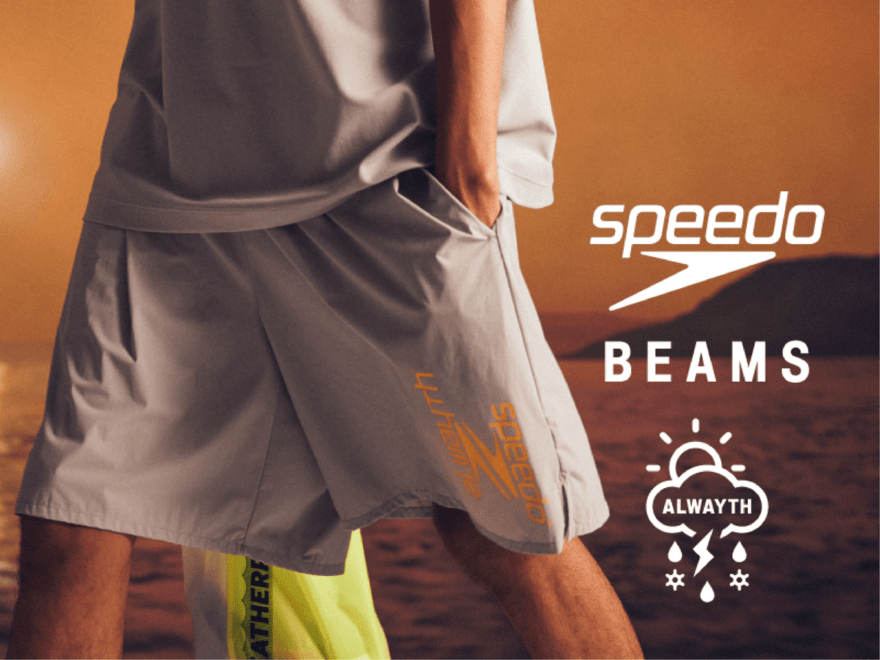 【BEAMS×Speedo×ALWAYTH】夏の水遊びに必携。おしゃれ上手が選ぶべき「水陸両用アイテム」７選