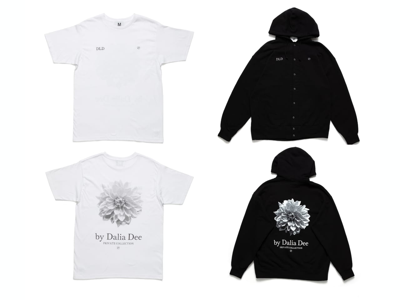 FRAGMENT × DALIA DEE  TEE BLACK L