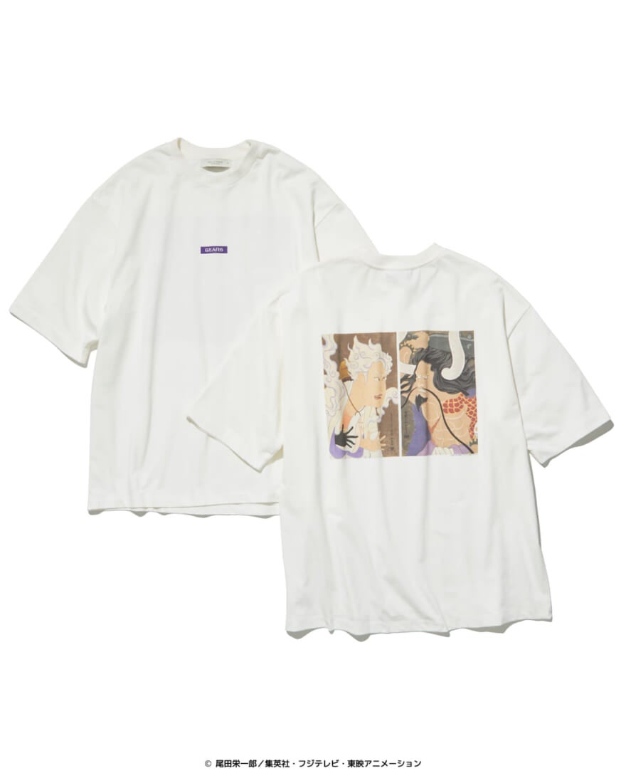 ワンピースとパブリック東京のコラボレーションTシャツ