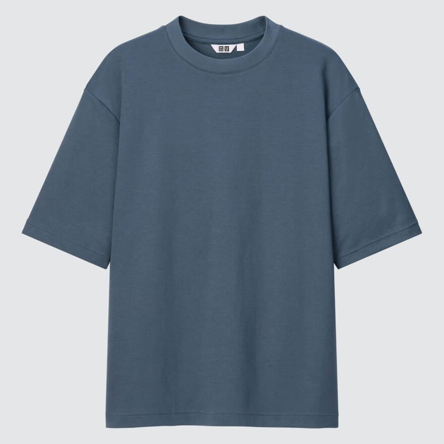 ユニクロ ユー(Uniqlo U)のエアリズムコットンオーバーサイズTシャツ