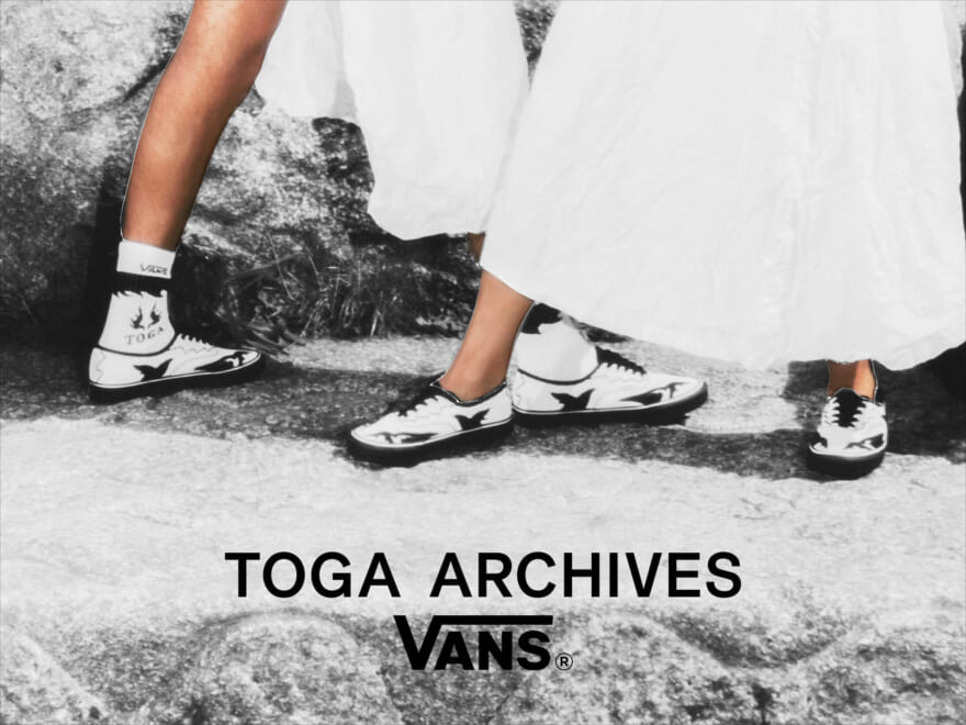 Toga × VANS コラボスニーカー