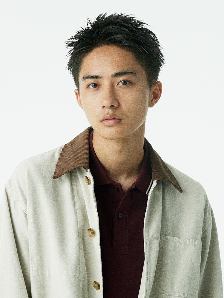 メンズノンノモデルオーディション2023のファイナリストで俳優の髙橋大翔さん　顔写真