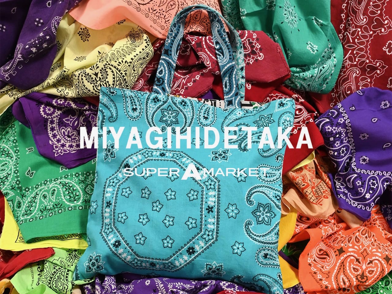 miyagi hidetaka ミヤギヒデタカ BREATH ブレス × MIYAGI HIDETAKA BANDANA S/S SHIRT ミヤギ