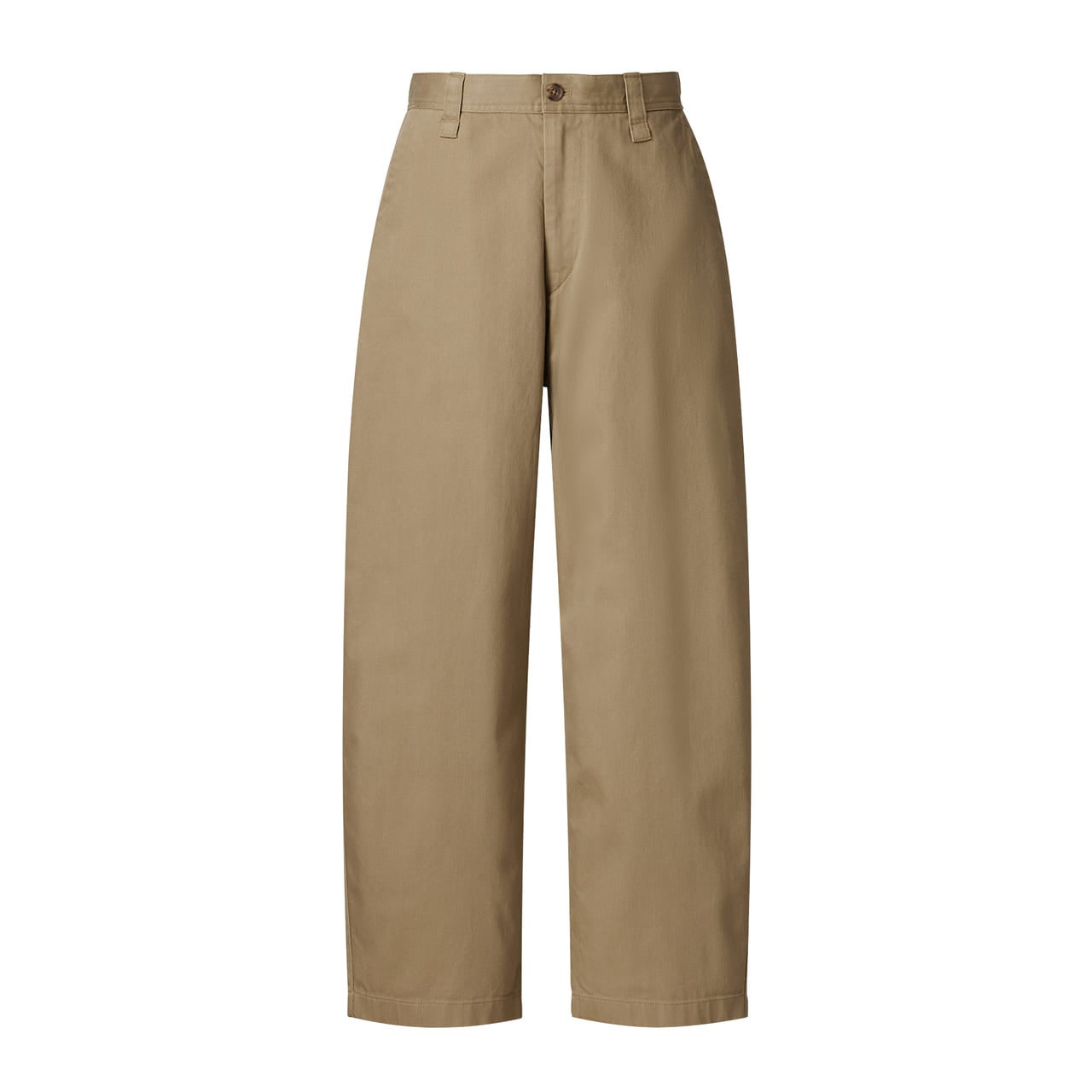 70 UNIQLO U ワイドフィットチノ BROWN ブラウン 2023 秋冬-