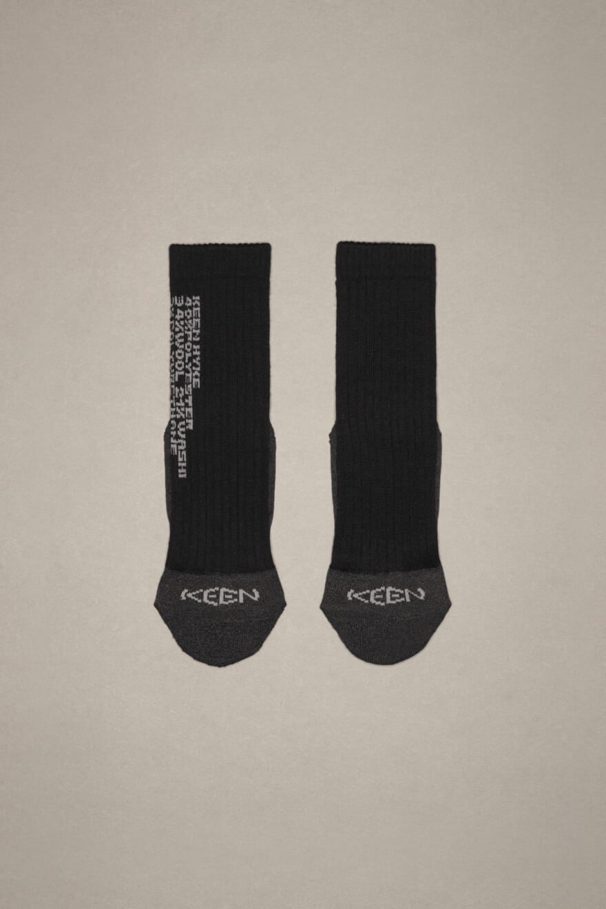 KEEN(キーン) × HYKE(ハイク)WA-SHI SOCKS HIGH HYKE Edition　背面