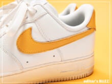 90年代のナイキのショッパーみたいな「エア フォース 1」をNike By Youで作ってみた。エディターの愛用スニーカーを公開！[editor’s  BUZZ #1]