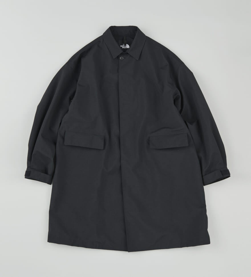 compilation over coat ザ・ノース・フェイスの黒いコート コンピレーションオーバーコート