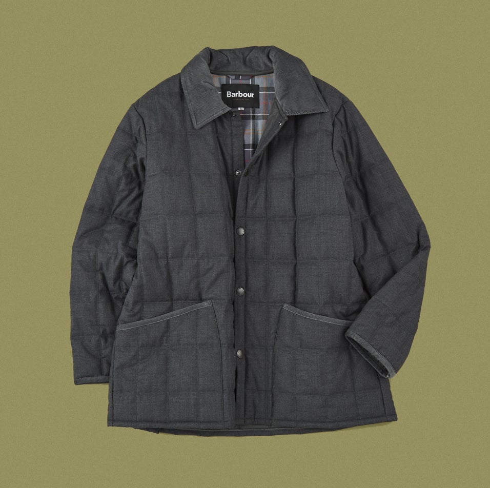 Barbour SHIPSのリッツデイル キルト　ジャケット(バブアー×シップス)￥50,600／SHIPS 渋谷店