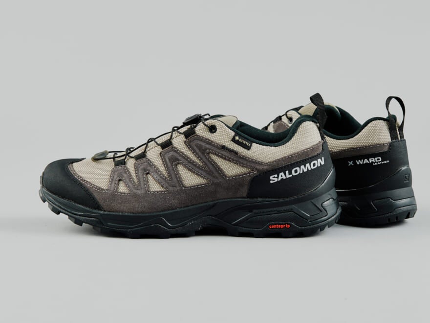 サロモンのゴアテックススニーカー SALOMON X WARD LEATHER GORE-TEX