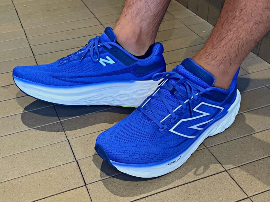 ニューバランス newbalance Fresh Foam X 1080 v13　BLUE　稲井孝太朗 正面