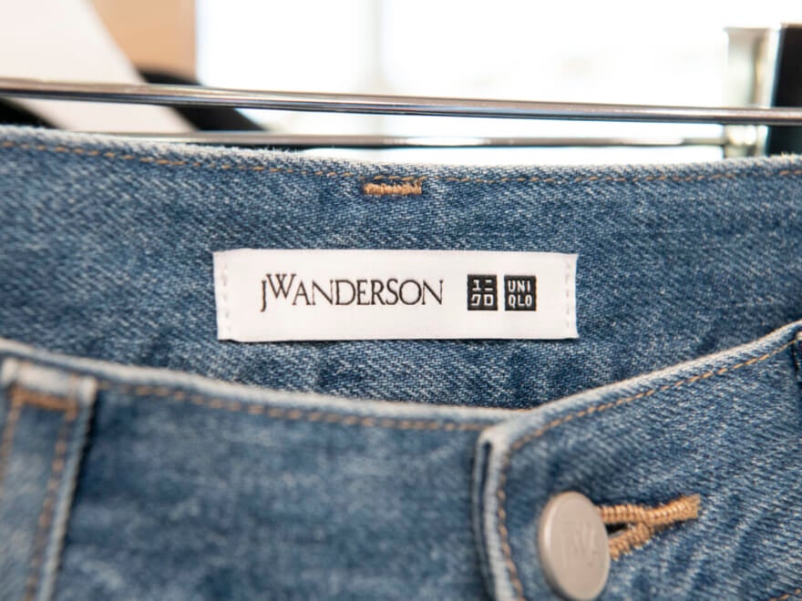 UNIQLO × jw Anderson straight jeans