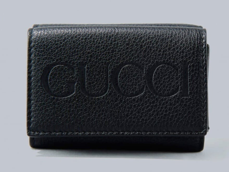 gucchi レザー　財布
