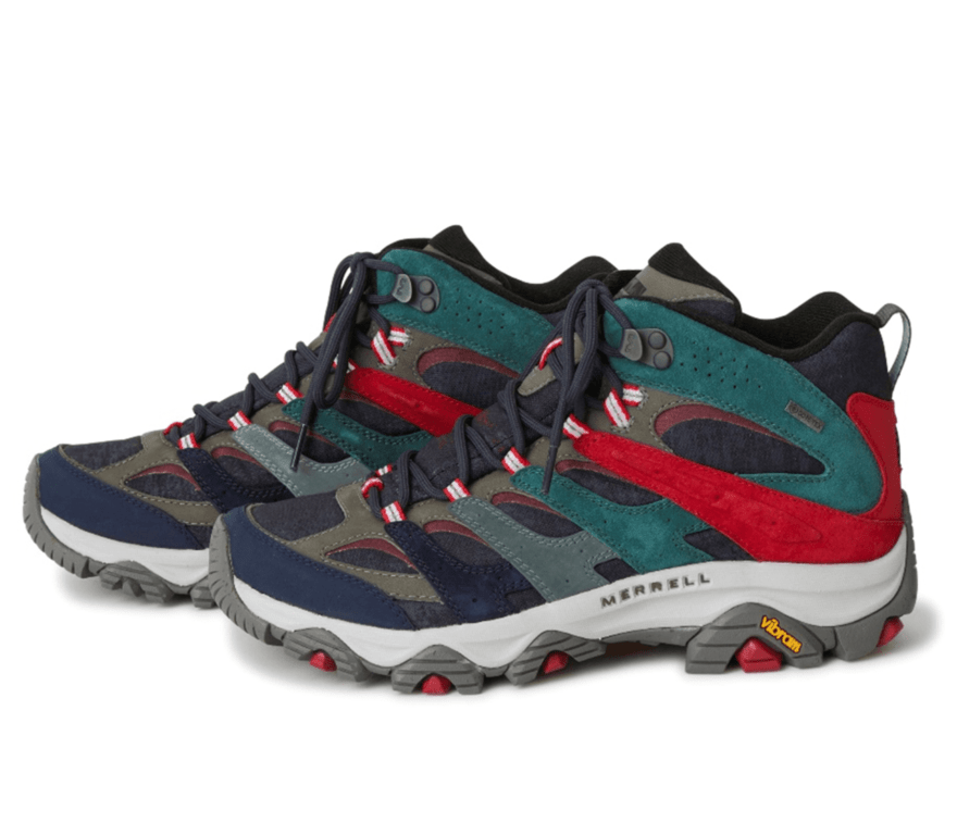 White MountaineeringとMERRELLコラボ第二弾「MOAB 3 SMOOTH MID GORE-TEX® X White Mountaineering」